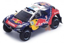 PEUGEOT 2008 KDR  Rally Dakar 2016 C. Sainz / L. Cruz - Spark Escala 1:43 (s4877)