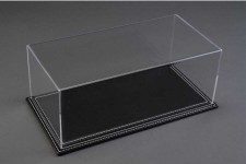 VITRINA ATLANTIC Leather Black - Scale 1:43 - 17x8x7cm (ATL10033)
