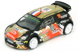 CITROEN DS3 WRC Rally Monte Carlo 2015 S. Chardonnet / T. De La Haye - Ixo Scale 1:43 (DCC15011)