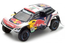 PEUGEOT 3008 DKR Dakar 2017 C. Despres / D. Castera - Spark Escala 1:43 (S5612)