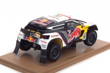 PEUGEOT 3008 DKR Dakar 2017 C. Despres / D. Castera - Spark Escala 1:43 (S5612)