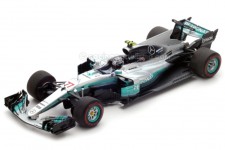 MERCEDES AMG W08 Ganador GP F1 Rusia 2017 V. Bottas - Spark Escala 1:43 (s5031)