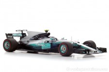 MERCEDES AMG W08 Ganador GP F1 Rusia 2017 V. Bottas - Spark Escala 1:43 (s5031)