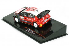 CITROEN C3 WRC Rally Sardegna 2017 A. Mikkelsen / A. Synnevaag - Ixo Models Scale 1:43 (RAM640)