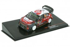 CITROEN C3 WRC Rally Monte Carlo 2018 K. Meeke / P. Nagle - Ixo Escala 1:43 (RAM662)