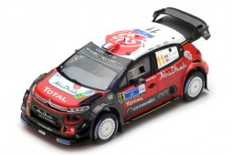 CITROEN C3 WRC Rally Mexico 2018 S. Loeb / D. Elena - Spark Escala 1:43 (s5962)