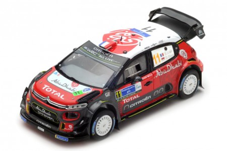CITROEN C3 WRC Rally Mexico 2018 S. Loeb / D. Elena - Spark Scale 1:43 (s5962)