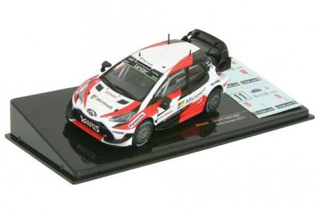 TOYOTA Yaris WRC Rally Sweden 2017 J.M. Latvala / M. Anttila - Ixo Models Scale 1:43 (RAM648) 