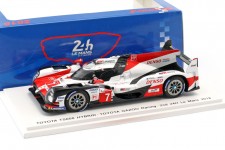 TOYOTA TS050 Hybrid 2nd 24h Le Mans 2018 M. Conway / K. Kobayashi / J.M. Lopez - Spark Escala 1:43 (s7006)