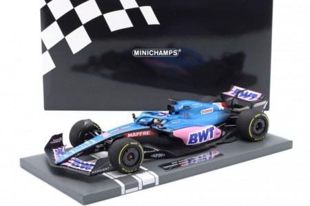 ALPINE A522 GP Australia 2022 Fernando Alonso - Minichamps Scale 1:18 (117220314)