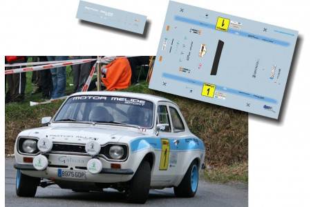 Ford Escort MK I Jesus Ferreiro Rally Solo Escort 2010 Asturias Asfalto