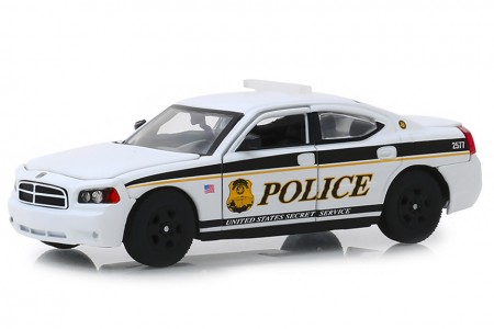 DODGE Charger US Secret Service Police 2006 - Greenlight Scale 1:43 (86171)