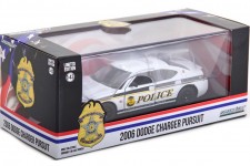 DODGE Charger Servicio Secreto Policia USA 2006 - Greenlight Escala 1:43 (86171)