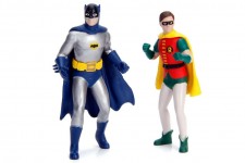 BATMOBILE TV Series "Batman (1966)" Figures of Batman and Robin - With Illumintaion - Jada Scale 1:18 (98265) 