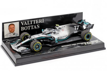 MERCEDES-AMG F1 W10 Formula 1 2019 V. Bottas - Minichamps Escala 1:43 (410190077)