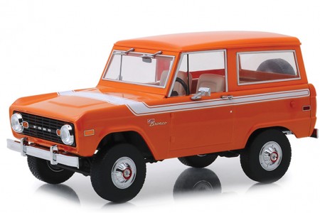 FORD Bronco 1977 Naranja - Greenlight Escala 1:18 (19058)