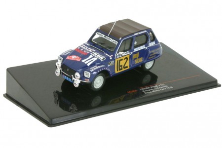 CITROEN Dyane Rally Monte Carlo 1978 Peyrett / Conelli - Ixo Escala 1:43 (RAC054)