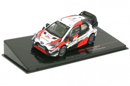 TOYOTA Yaris WRC Rally Italy 2018 E. Lappi / J. Ferm - Ixo Scale 1:43 (RAM678)