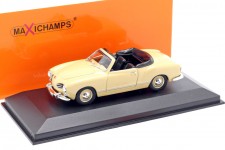 VOLKSWAGEN Karmann Ghia Cabriolet 1955 - Minichamps Escala 1:43 (940051031)