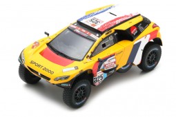 PEUGEOT 2008 DKR Rally Dakar 2019 P. Lachaume / J-M. Polato - Spark Scale 1:43 (s5628)