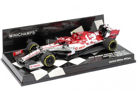 ALFA ROMEO C39 GP Formula 1 Styria 2020 A. Giovinazzi - Minichamps Escala 1:43 (417200299)