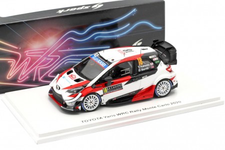 TOYOTA Yaris WRC Rally MonteCarlo 2020 Katsuta / Barritt - Spark Escala 1:43 (s6556)