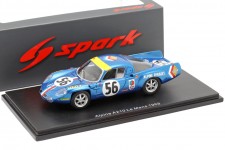 Renault ALPINE A210 24h LeMans 1968 Marnant / Gerbault - Spark Escala 1:43 (s5474)