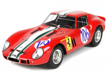 FERRARI 250 GTO Targa Florio 1963 - BBR Models Escala 1:18 (BBR1839)