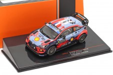 HYUNDAI i20 Rally Monte Carlo 2020 S. Loeb / D. Elena - Ixo Escala 1:43 (RAM744)