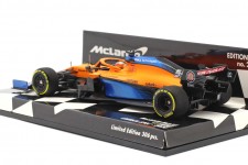 McLaren MCL35 Renault Formula 1 2020 Carlos Sainz - Minichamps Escala 1:43 (537204355)
