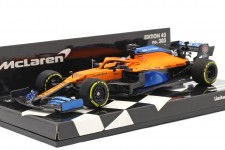 McLaren MCL35 Renault Formula 1 2020 Carlos Sainz - Minichamps Escala 1:43 (537204355)