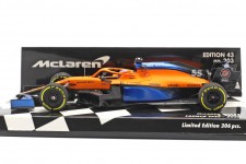 McLaren MCL35 Renault Formula 1 2020 Carlos Sainz - Minichamps Escala 1:43 (537204355)