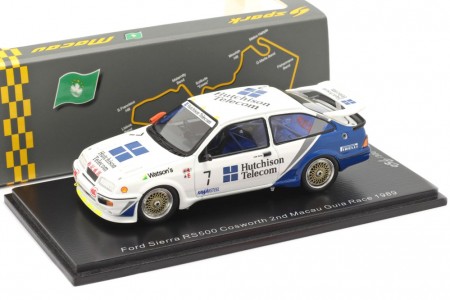 FORD Sierra RS500 Cosworth 2nd Macau 1989 A. Rouse - Spark Escala 1:43 (SA193)