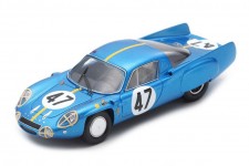 ALPINE A210 24h LeMans 1966 P. Toivonen / B. Jansson - Spark Escala 1:43 (s5476)