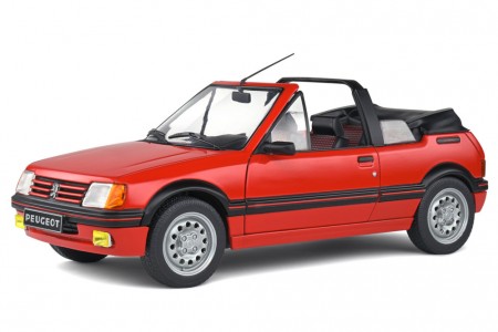 PEUGEOT 205 CTI MK1 Cabriolet 1989 - Solido Scale 1:18 (S1806201)