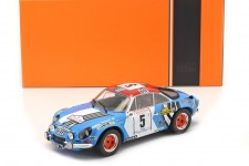 ALPINE A110 1800 2nd Rally Tour de Corse 1973 Piot / Alexandris - Ixo Models Escala 1:18 (18RMC062C)