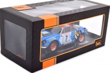 ALPINE A110 1800 3rd Rally Tour de Corse 1973 Therier / Callewaert - Ixo Models Escala 1:18 (18RMC062D)