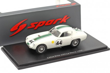 LOTUS Elite 24h Le Mans 1962 D. Hobbs / F. Gardner - Spark Escala 1:43 (s8210)