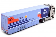 MERCEDES-Benz Actros MP4 2019 WRC Rally Transport Hyundai - Ixo Scale 1:43 (TTR019)