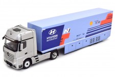 MERCEDES-Benz Actros MP4 2019 WRC Rally Transport Hyundai - Ixo Escala 1:43 (TTR019)