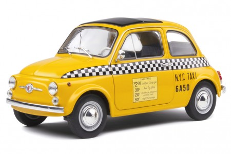 FIAT 500L Taxi New York City 1965 - Solido Escala 1:18 (S1801407)