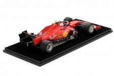 FERRARI SF1000 2nd GP Austria 2020 C. Leclerc - Incluye Vitrina - LookSmart Escala 1:18 (LS18F1029)