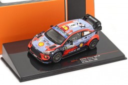 HYUNDAI i20 Coupe WRC 3rd Rally Monza 2020 D. Sordo / C. Del Barrio - Ixo Scale 1:43 (RAM770)