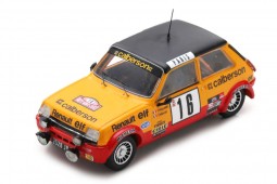 RENAULT 5 Alpine Rally Monte Carlo 1979 G. Frequelin / J. Delaval - Spark Scale 1:43 (s6033)