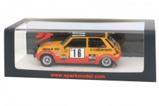 RENAULT 5 Alpine Rally Monte Carlo 1979 G. Frequelin / J. Delaval - Spark Scale 1:43 (s6033)