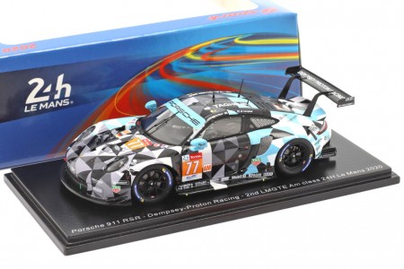 PORSCHE 911 RSR 2nd LMGTE-AM 24h LeMans 2020 Campbell / Pera / Ried - Spark Scale 1:43 (s7989)