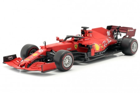 FERRARI SF21 Formula 1 2021 Charles Leclerc - Bburago Scale 1:18 (18-16809L)