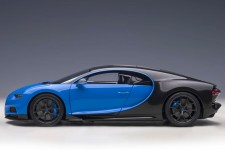 BUGATTI Chiron Sport 2019 Blue / Carbon - AutoArt Escala 1:18 (70997)