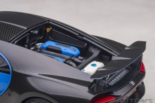 BUGATTI Chiron Sport 2019 Blue / Carbon - AutoArt Escala 1:18 (70997)