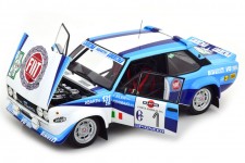 FIAT 131 Abarth Ganador Rally Costa Smeralda 1981 Alen / Kivimaki - Kyosho Escala 1:18 (08376D)